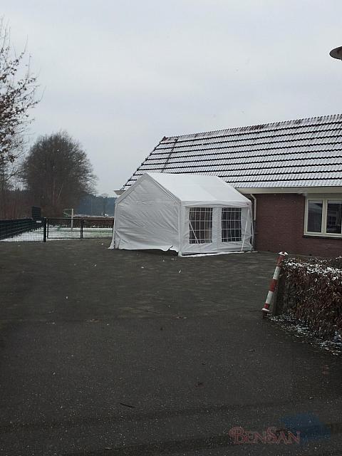 tent 4x4 mtr pe